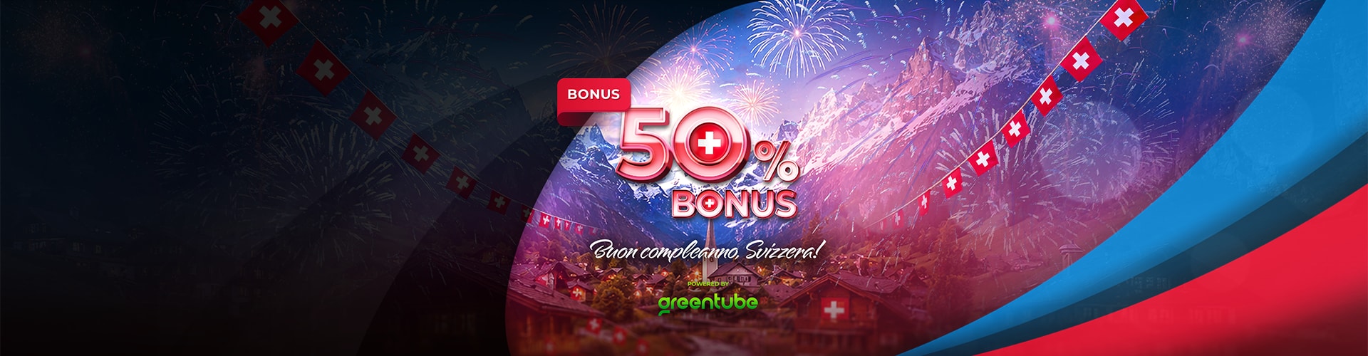 Bonus sul versamento del 50% 🇨🇭