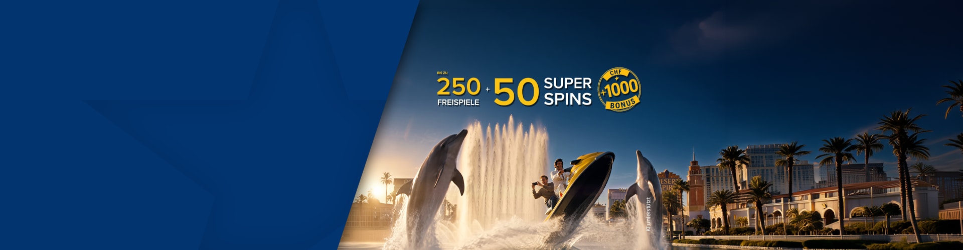 Bis zu 250 Freispiele + 50 Super Spins